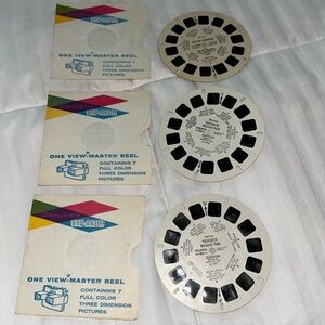 Vintage viewmaster reels